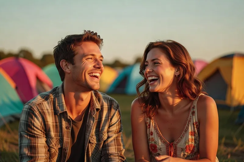Une rencontre nouée sur le camping d'un festival.