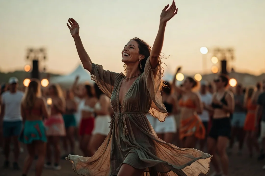 Rencontres lors d'un festival de musique à l'étranger